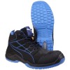 Puma Krypton Blue Mid ESD Safety Boots Metal Free Puma Krypton Blue Mid ESD Safety Boots Metal Free